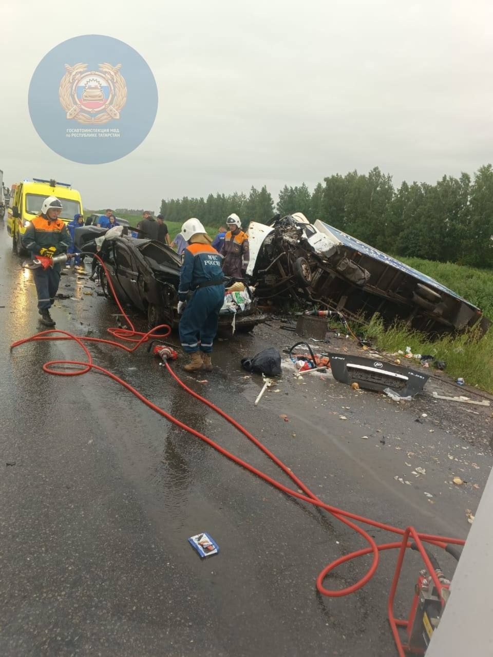 В Татарстане за один день произошли три смертельных ДТП | 23.06.2024 |  Менделеевск - БезФормата