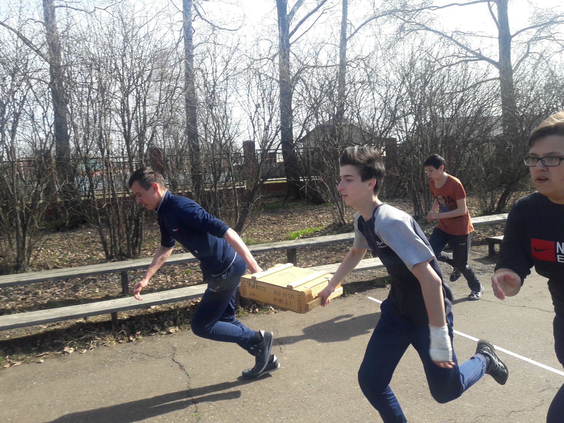 В Менделеевске прошла военно-прикладная эстафета «Заря-2018»