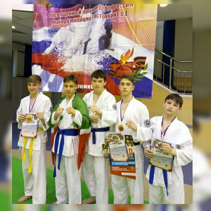 Юные менделеевские спортсмены привезли медали из Екатеринбурга