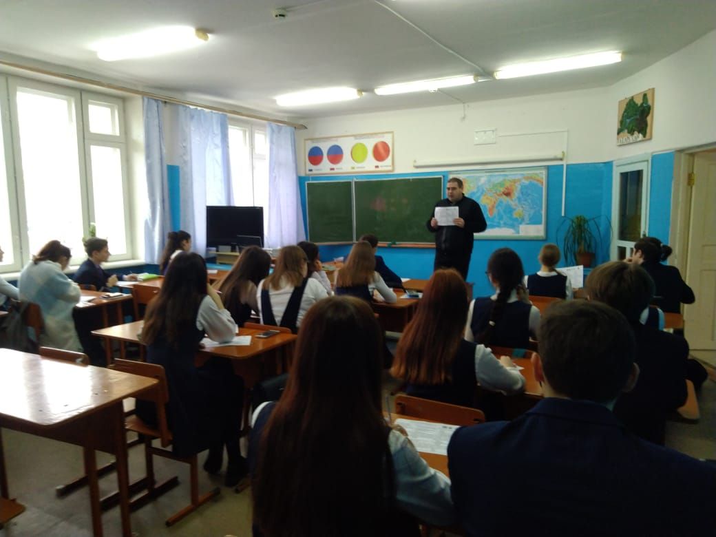 Школа №1 Менделеевска присоединилась к акции «Тест по истории Отечества»