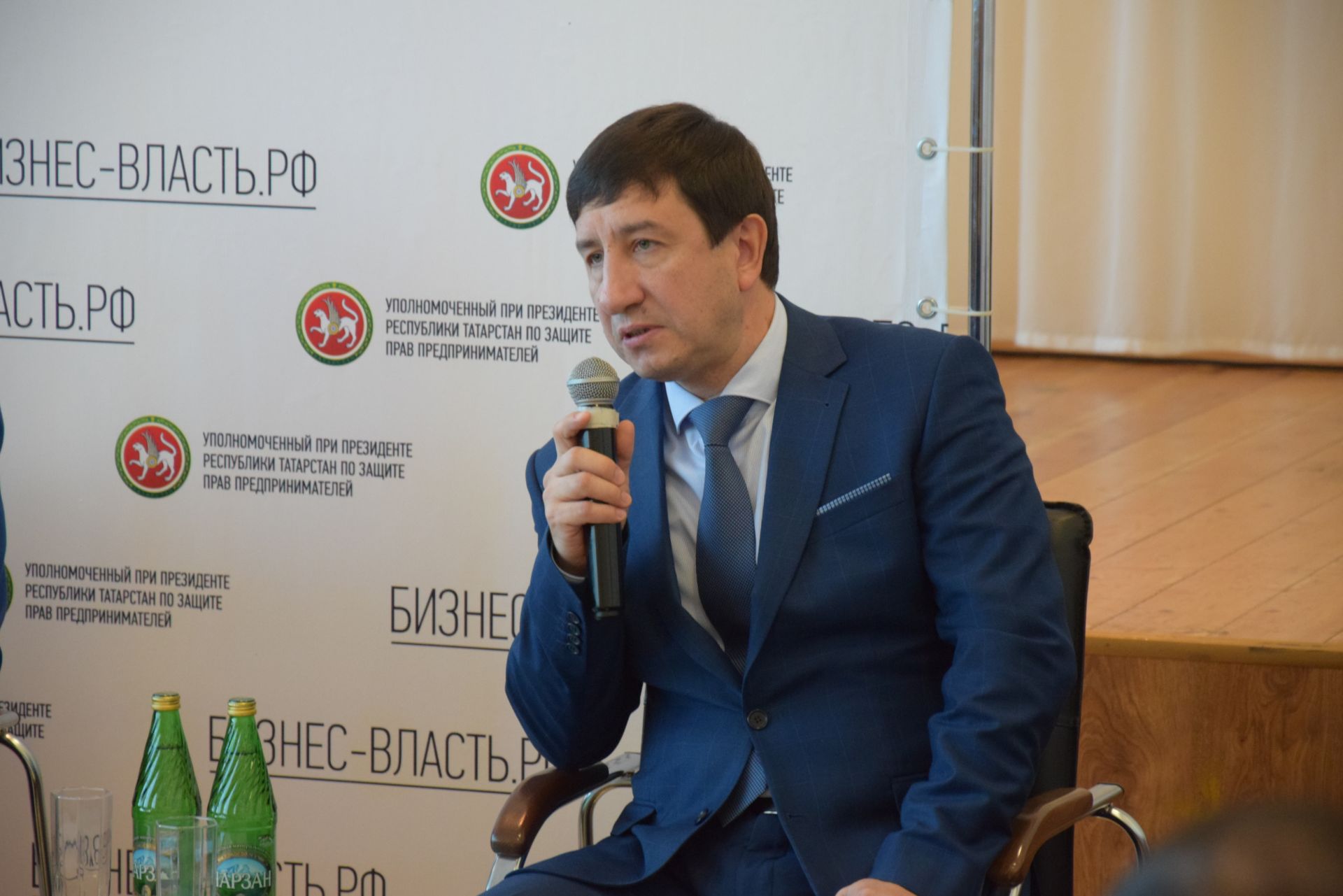 Глава района В. Чершинцев: «Кто желает реализовать в районе бизнес - проект, обращайтесь»