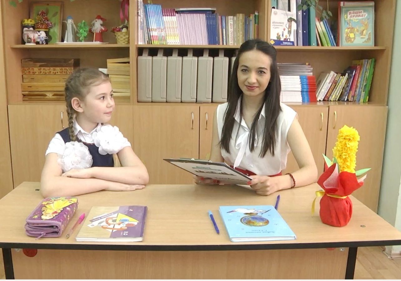 Второклассники гимназии №1 участвуют в проекте «ТелеДетки» канала «Вести Менделеевск»