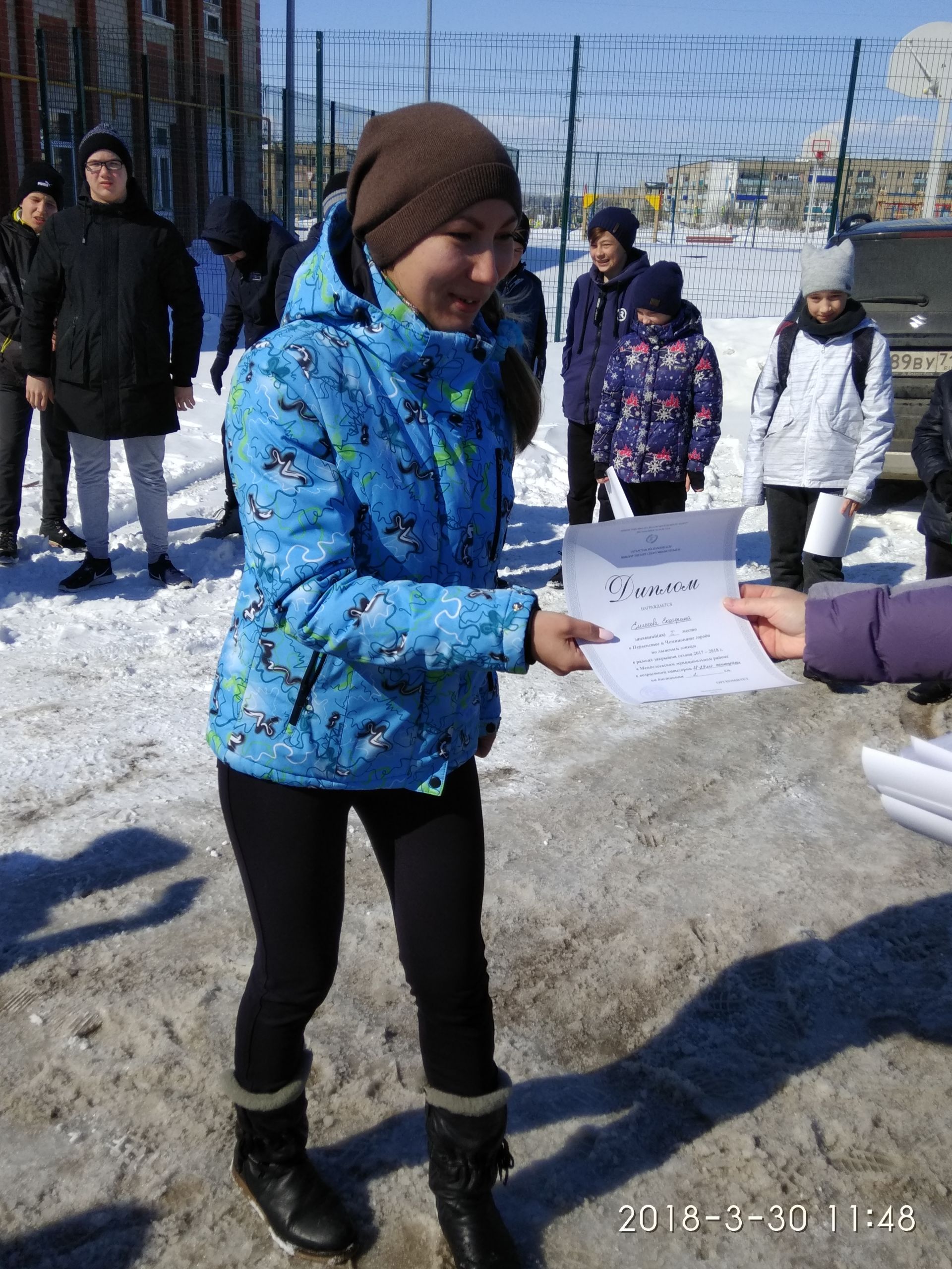 Закрытие зимнего сезона по лыжным гонкам в Менделеевске
