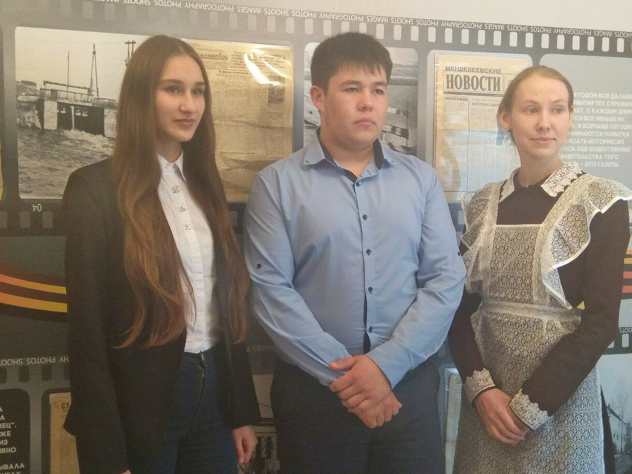 Учащиеся школ Менделеевска участвуют в акции "Наследники Победы"