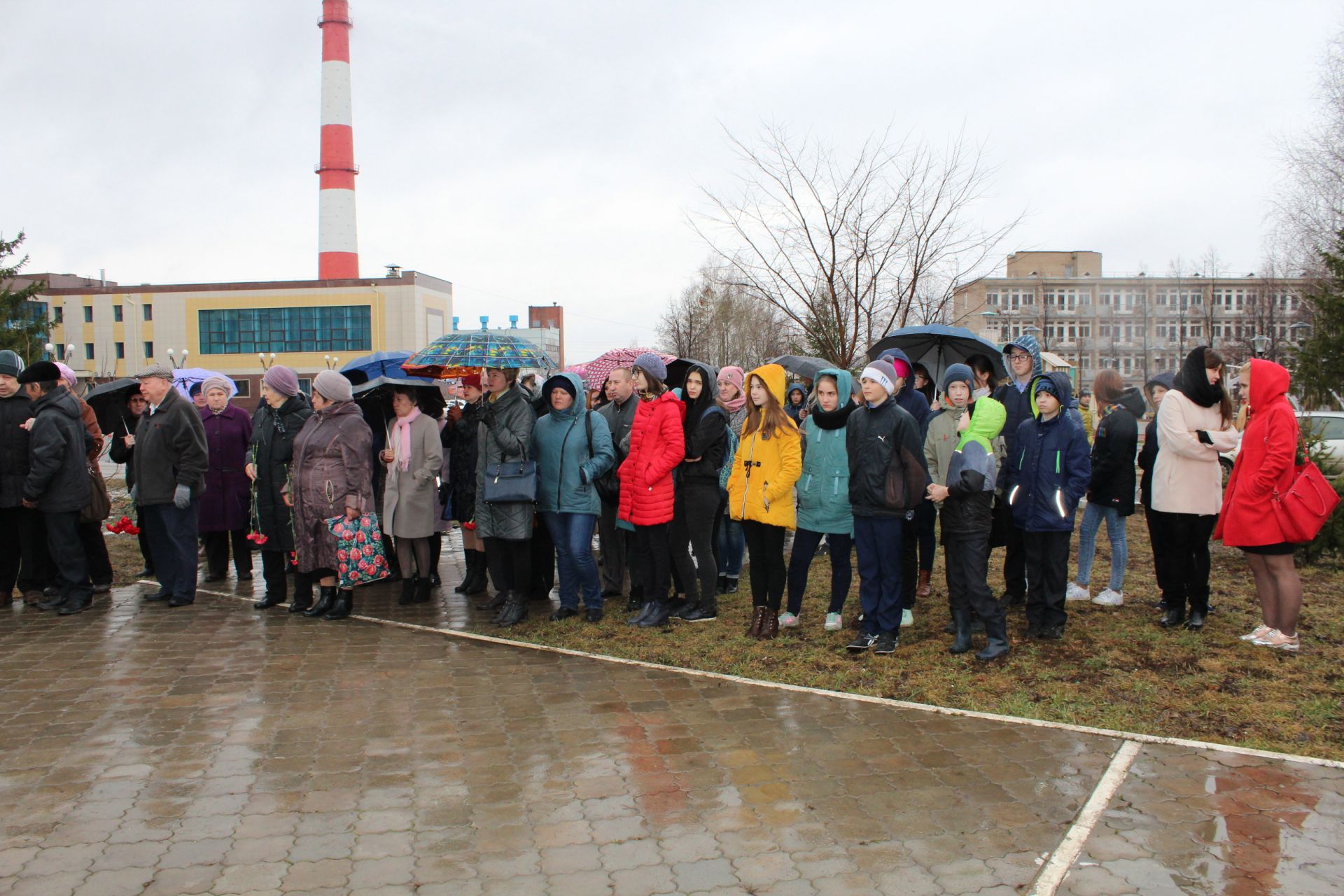 В Менделеевске прошел митинг, посвященный 32-й годовщине катастрофы на Чернобыльской АЭС