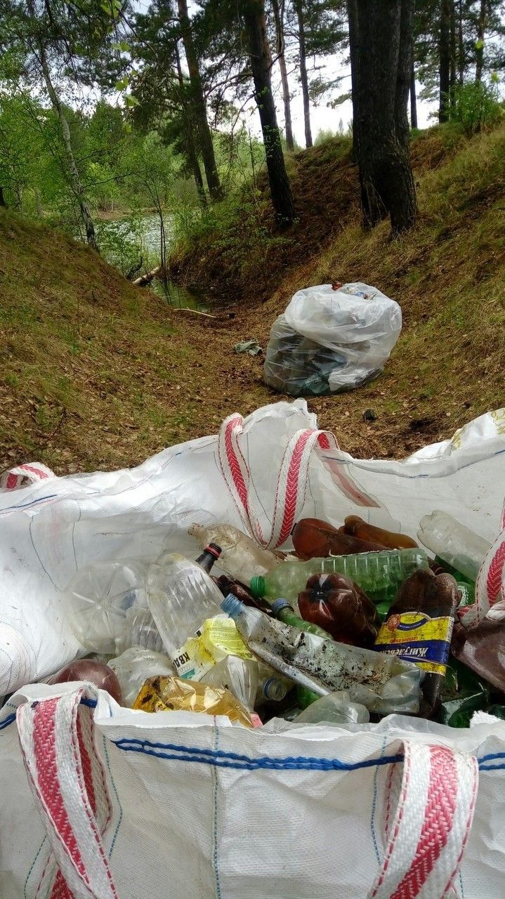 Прививка чистоты: как менделеевцы спасали Тихоновское озеро от мусора
