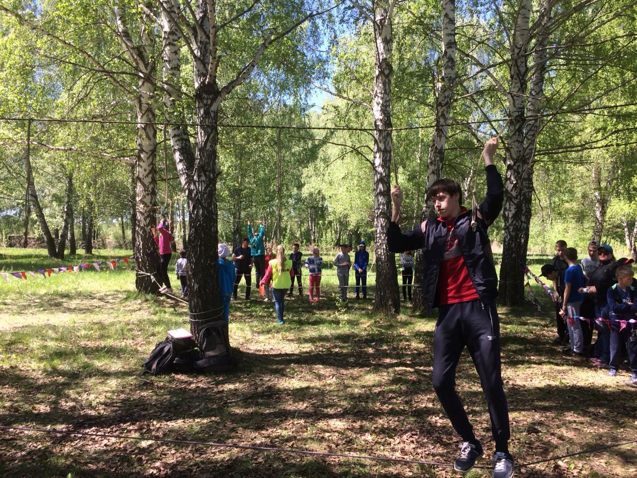 В Менделеевске прошел туристический слет школьников