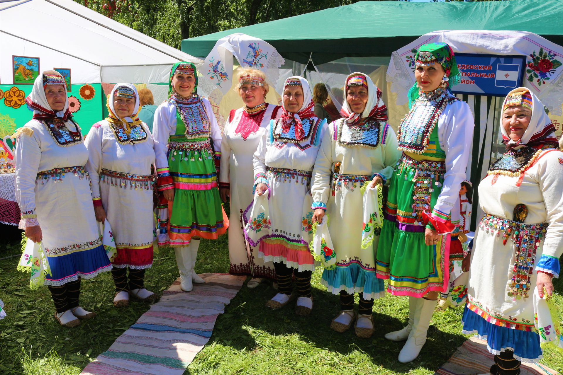 Менделеевские марийцы пригласили на «Марийскую восьмерку» эстонскую делегацию