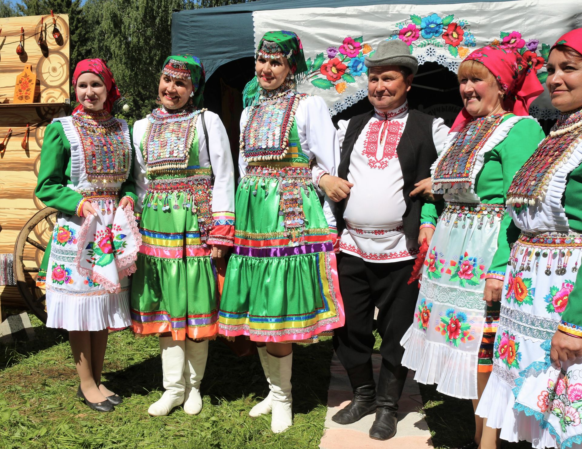 Менделеевские марийцы пригласили на «Марийскую восьмерку» эстонскую делегацию