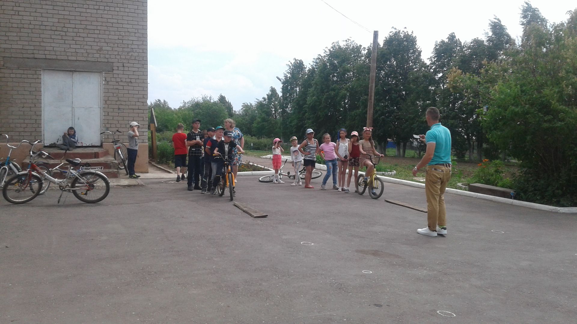 Летние уроки безопасности в лагере Старогришкинской школы