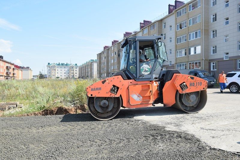 В Менделеевске полным ходом идет строительство автодороги по проспекту Нефтяников