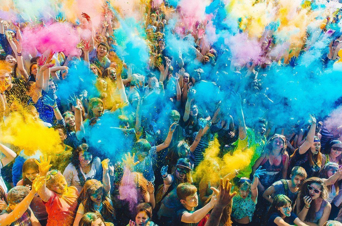 В Менделеевске состоится Всероссийский фестиваль красок, посвященный Дню молодежи