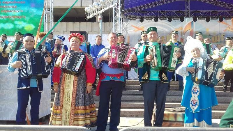 Менделеевские гармонисты на Республиканском празднике «Играй, гармонь»