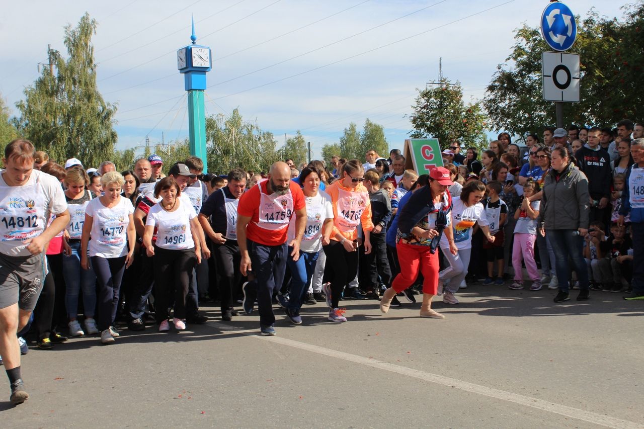 В «Кроссе Татарстана» в Менделеевске приняли участие более тысячи человек