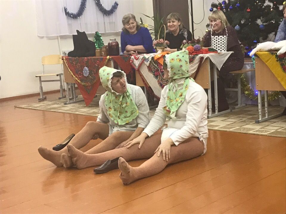 В Сетяковском СДК прошло театрализованное представление «Новогодняя ярмарка»