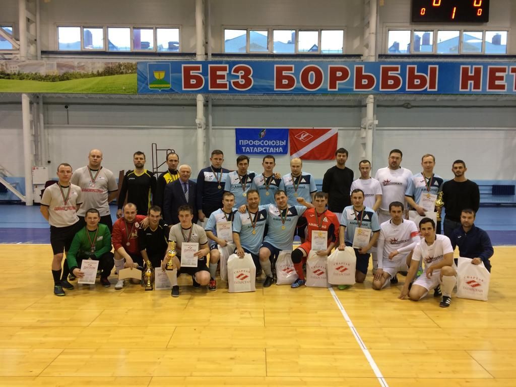Менделеевская команда достойно выступила на Чемпионате Татарстана по мини-футболу