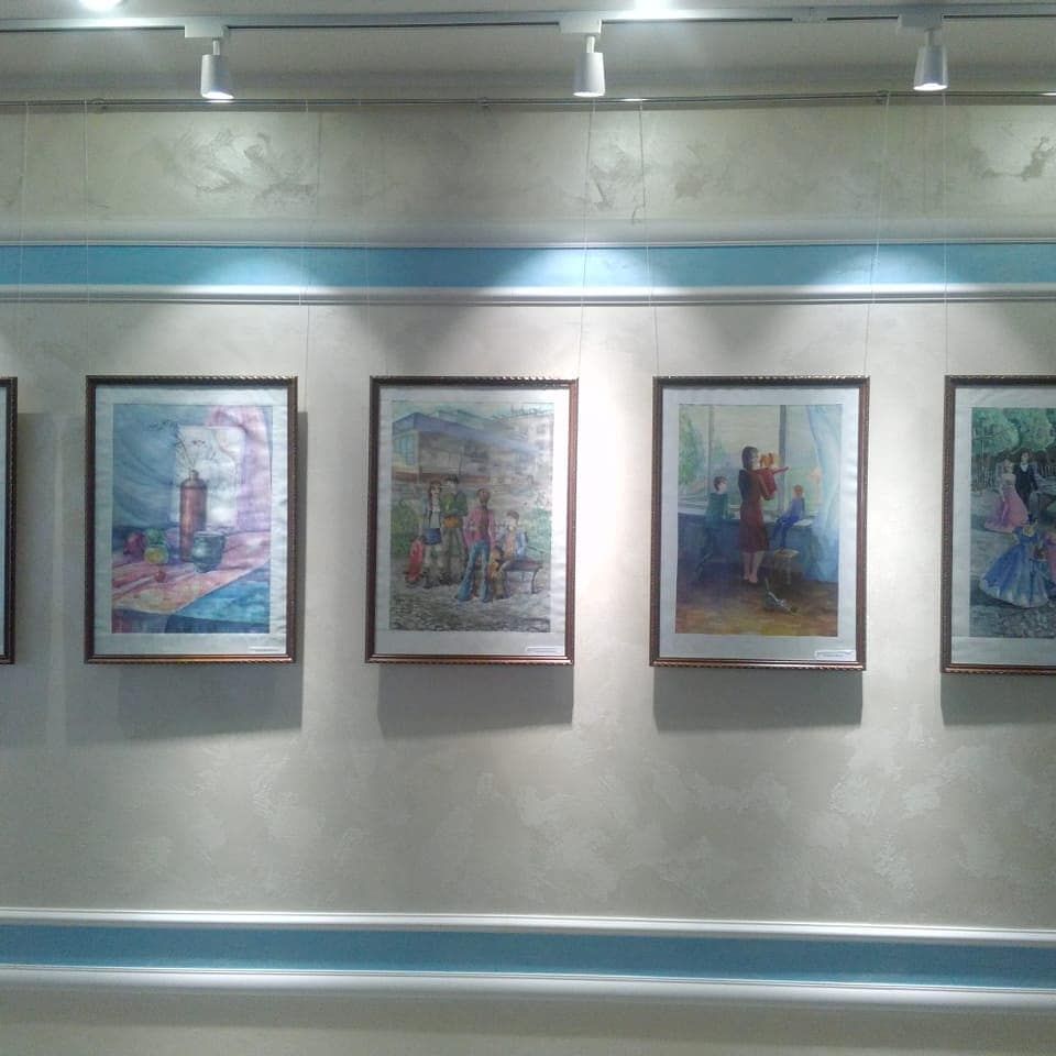 Выставка работ учащихся в Детской школе искусств