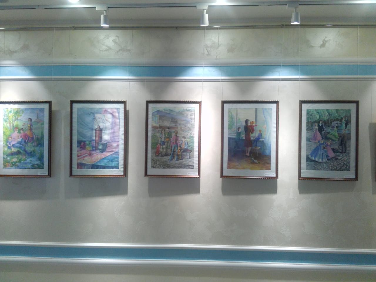 Выставка работ учащихся в Детской школе искусств