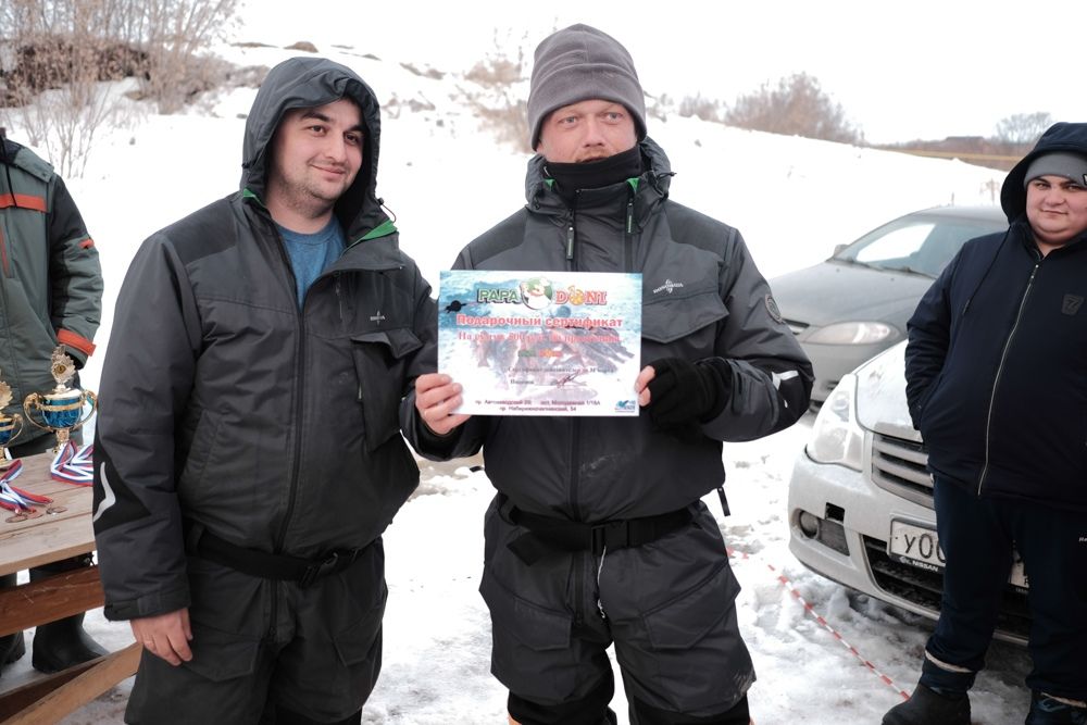 Сборная команда Менделеевска завоевала 2 место на чемпионате по ловле рыбы со льда на мормышку