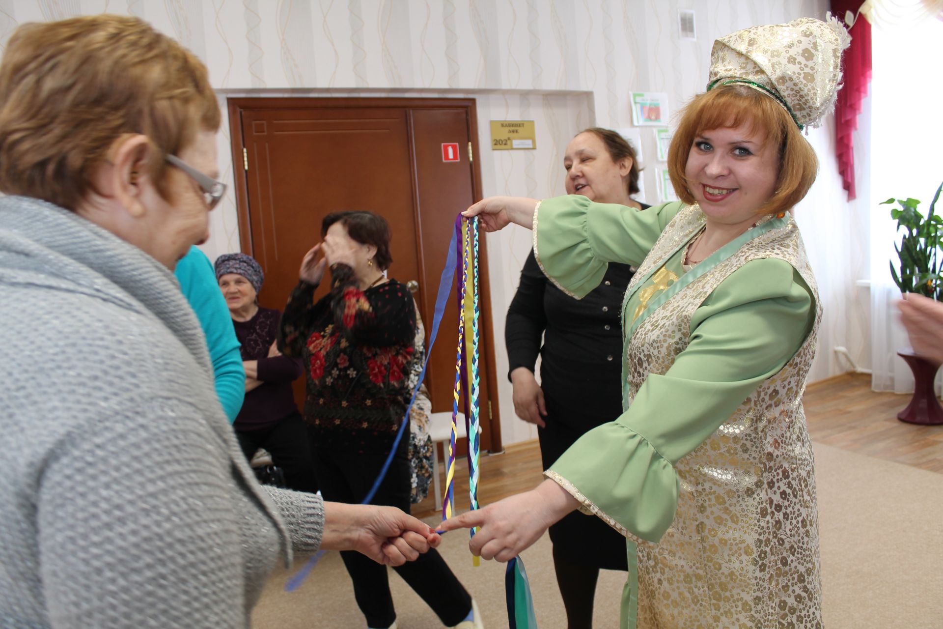 В Центре социальной помощи «Саулык» прошёл фольклорно-этнографический праздник «Навруз»