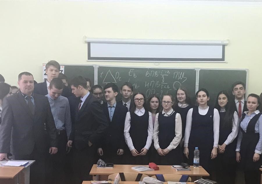 В школе №1 Менделеевска прошёл Всероссийский урок ОБЖ