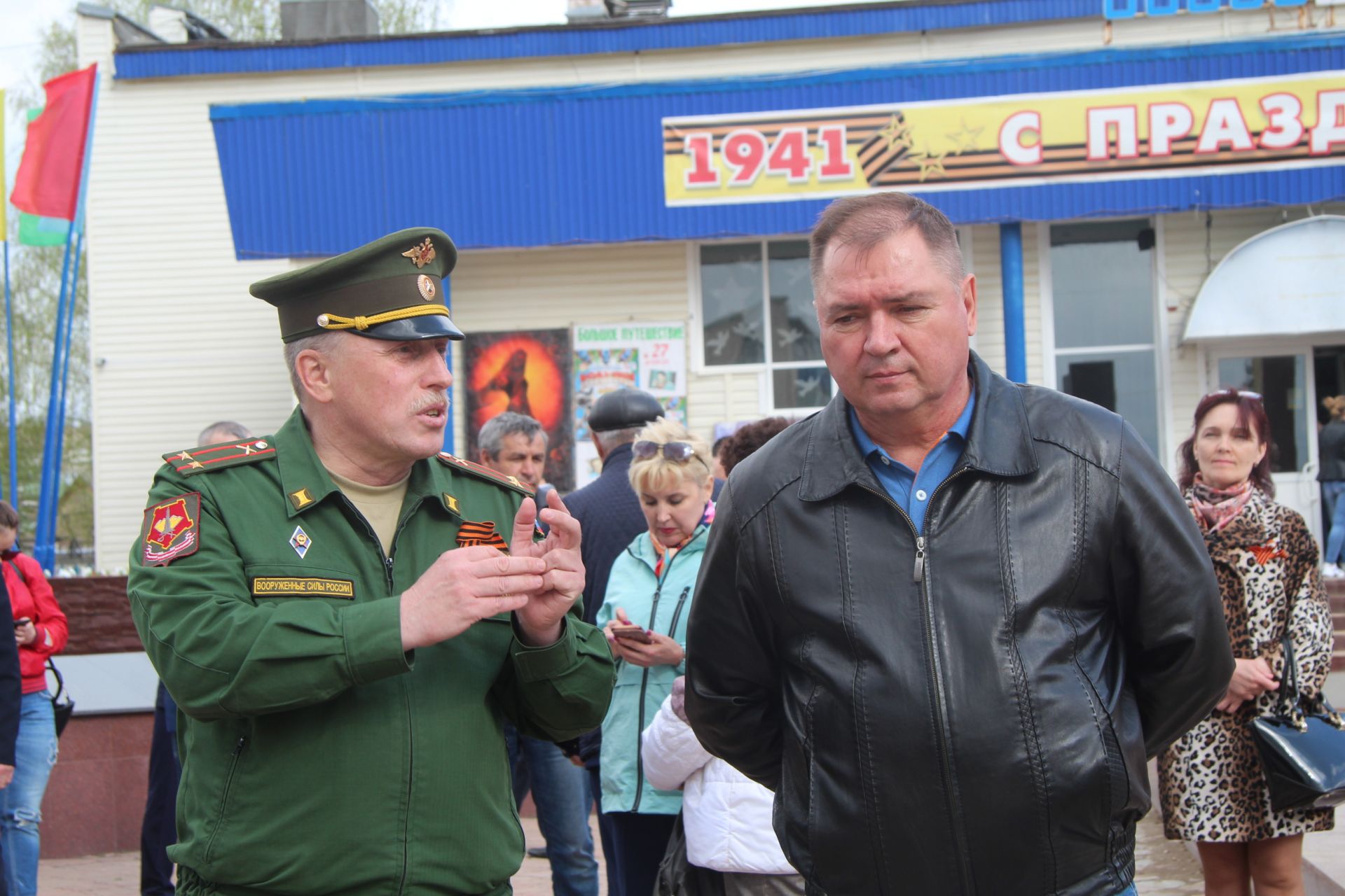 Глава района В. Чершинцев проверил ход подготовки к 9 Мая