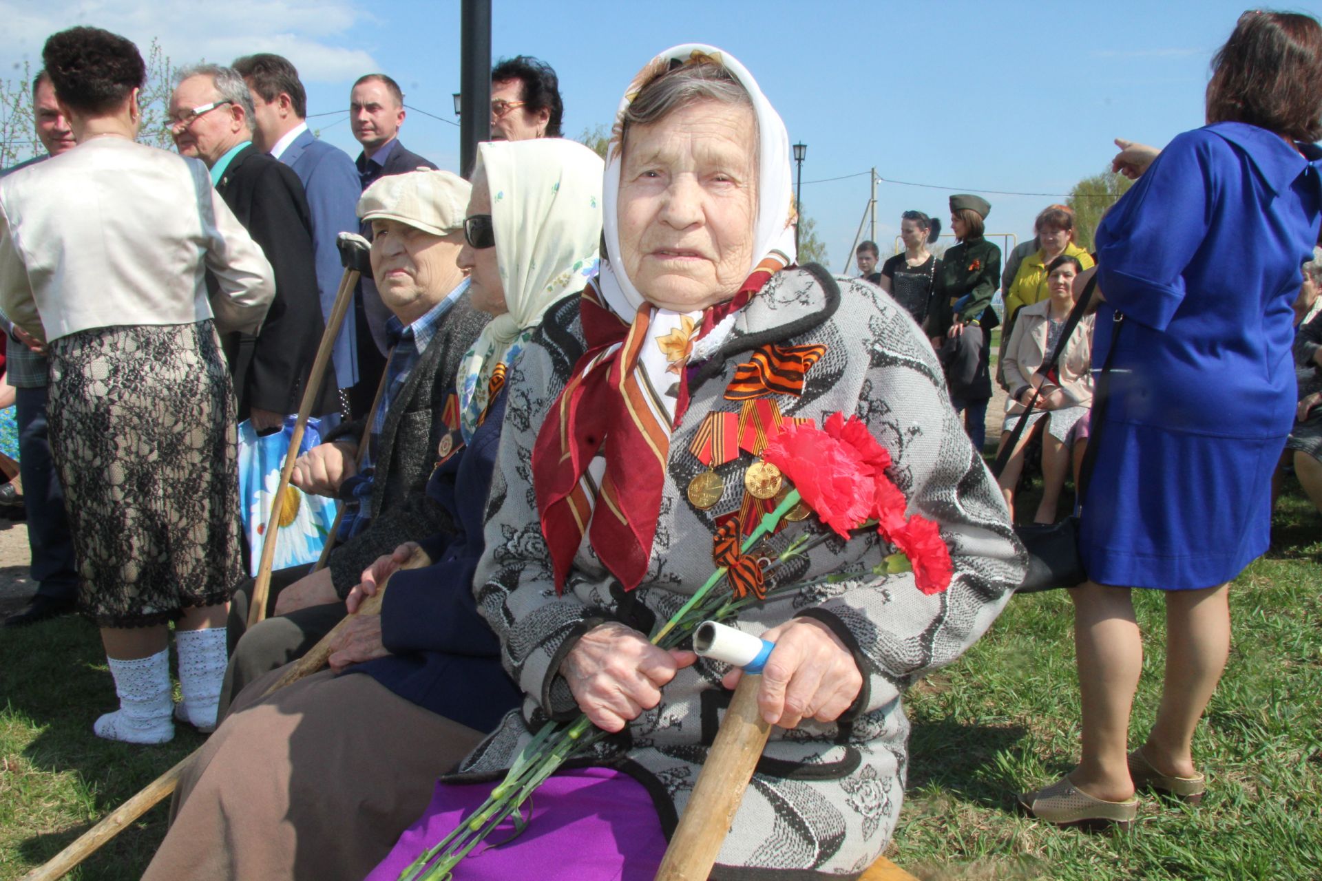 В Ижёвке открыли памятник воинам – односельчанам