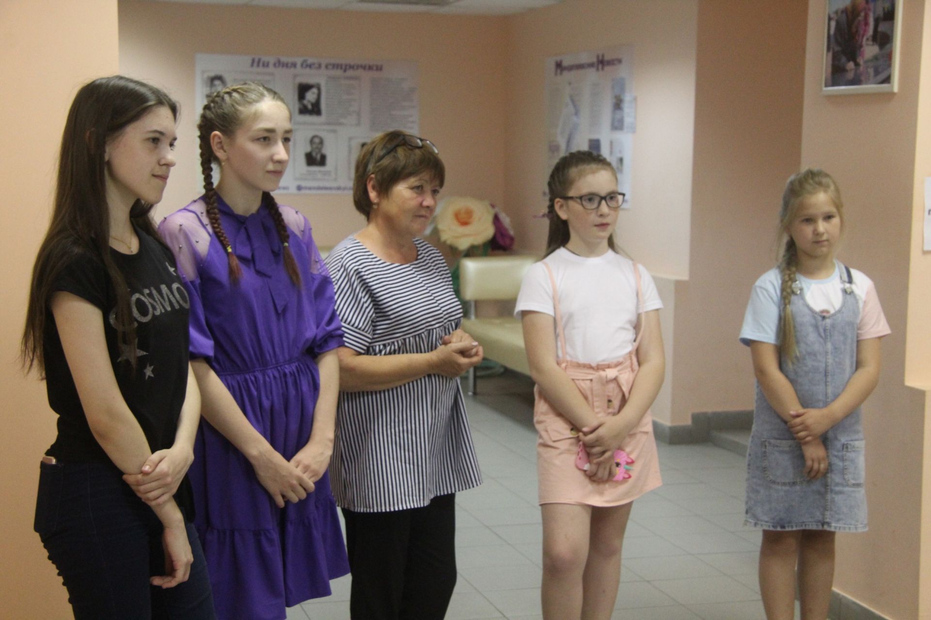 В редакции «Менделеевские новости» побывали участницы конкурса «Керэшен чибэре»