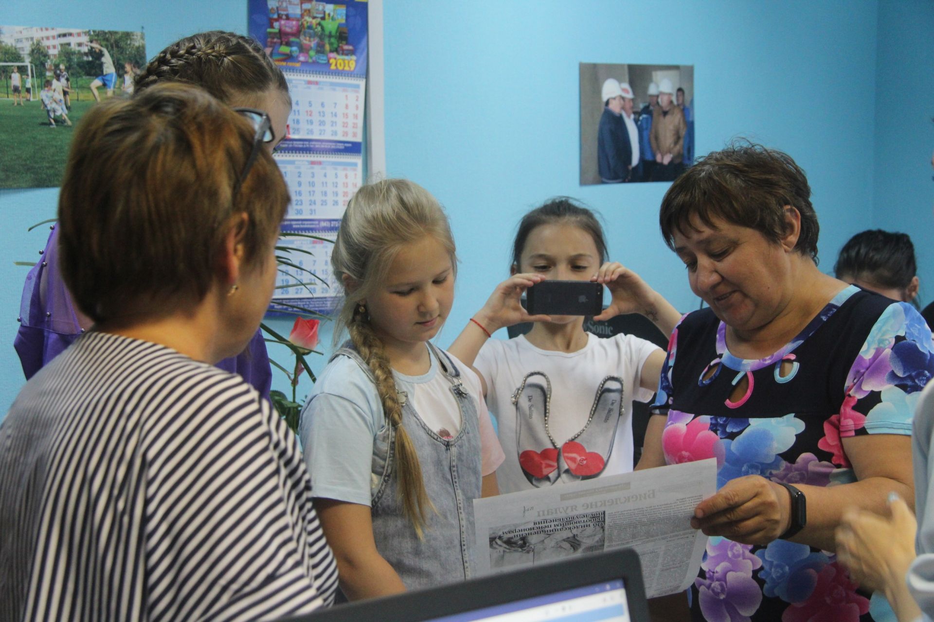 В редакции «Менделеевские новости» побывали участницы конкурса «Керэшен чибэре»