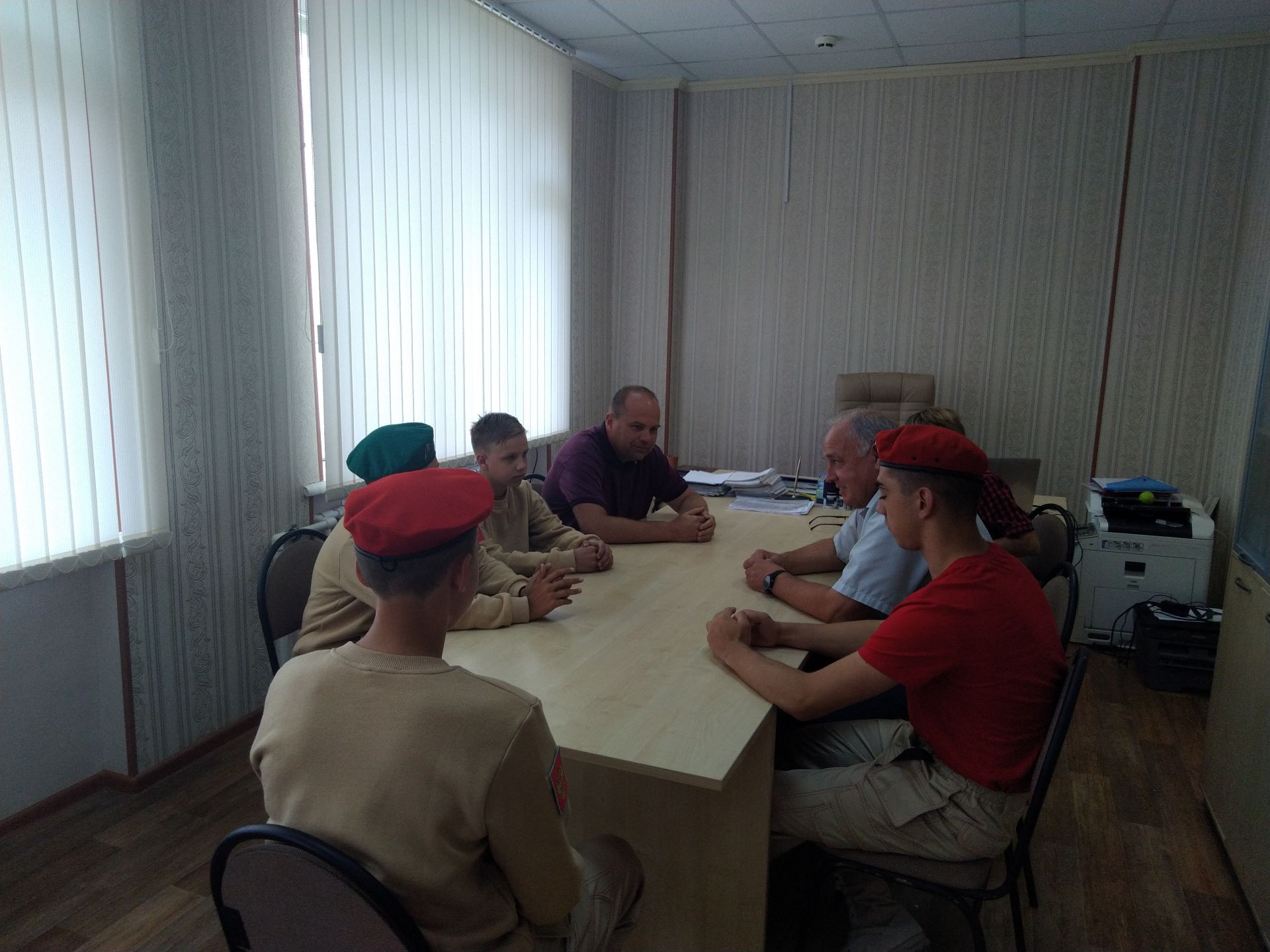 В Менделеевске прошла встреча с контр-адмиралом
