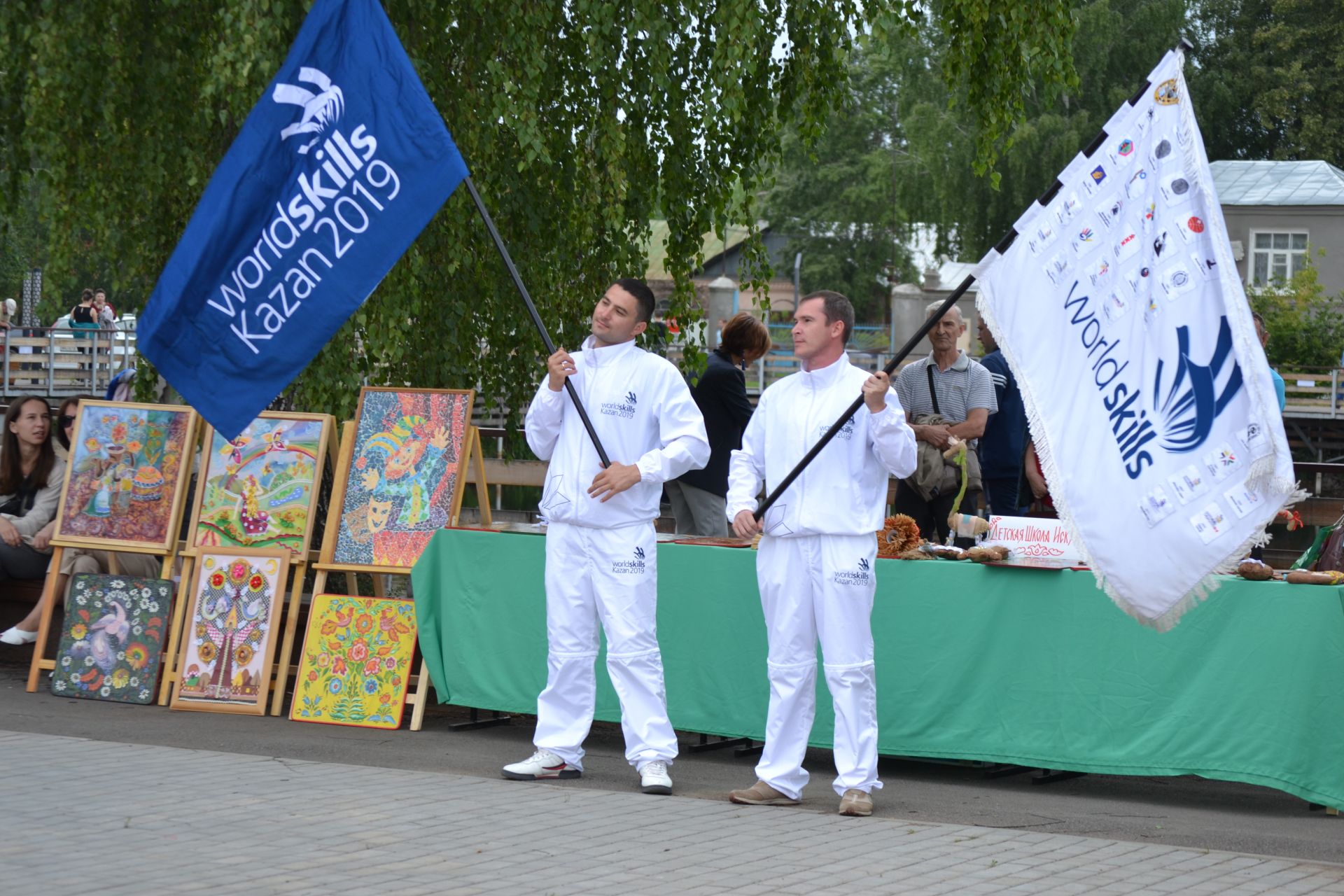 Флаг Worldskills прибыл в Менделеевск