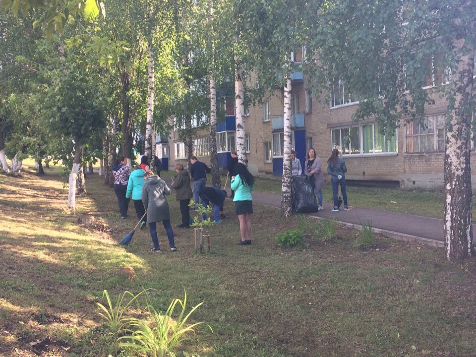 Перед Днём города в Менделеевске проводят генеральную уборку
