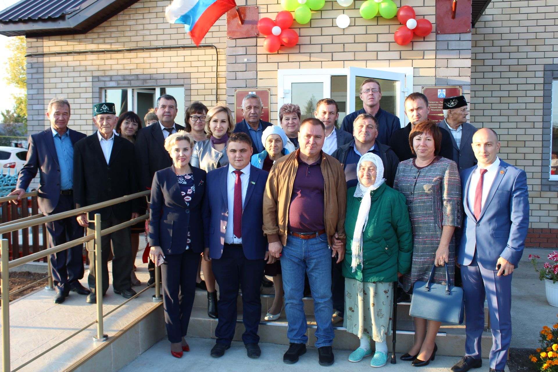 В Бизяках открыли здание Исполнительного комитета