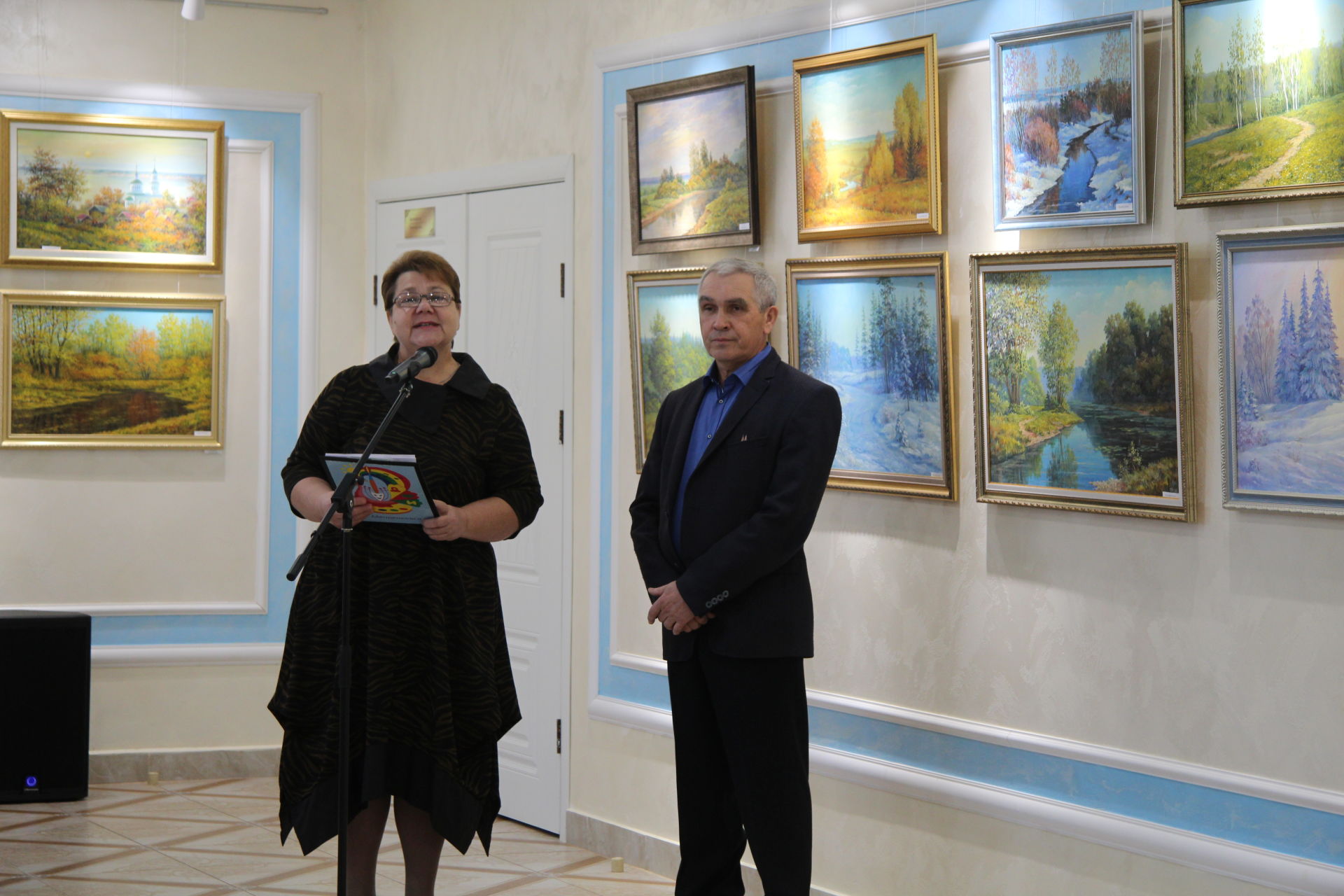 В Менделеевске состоялась юбилейная персональная выставка «Родная сторона»