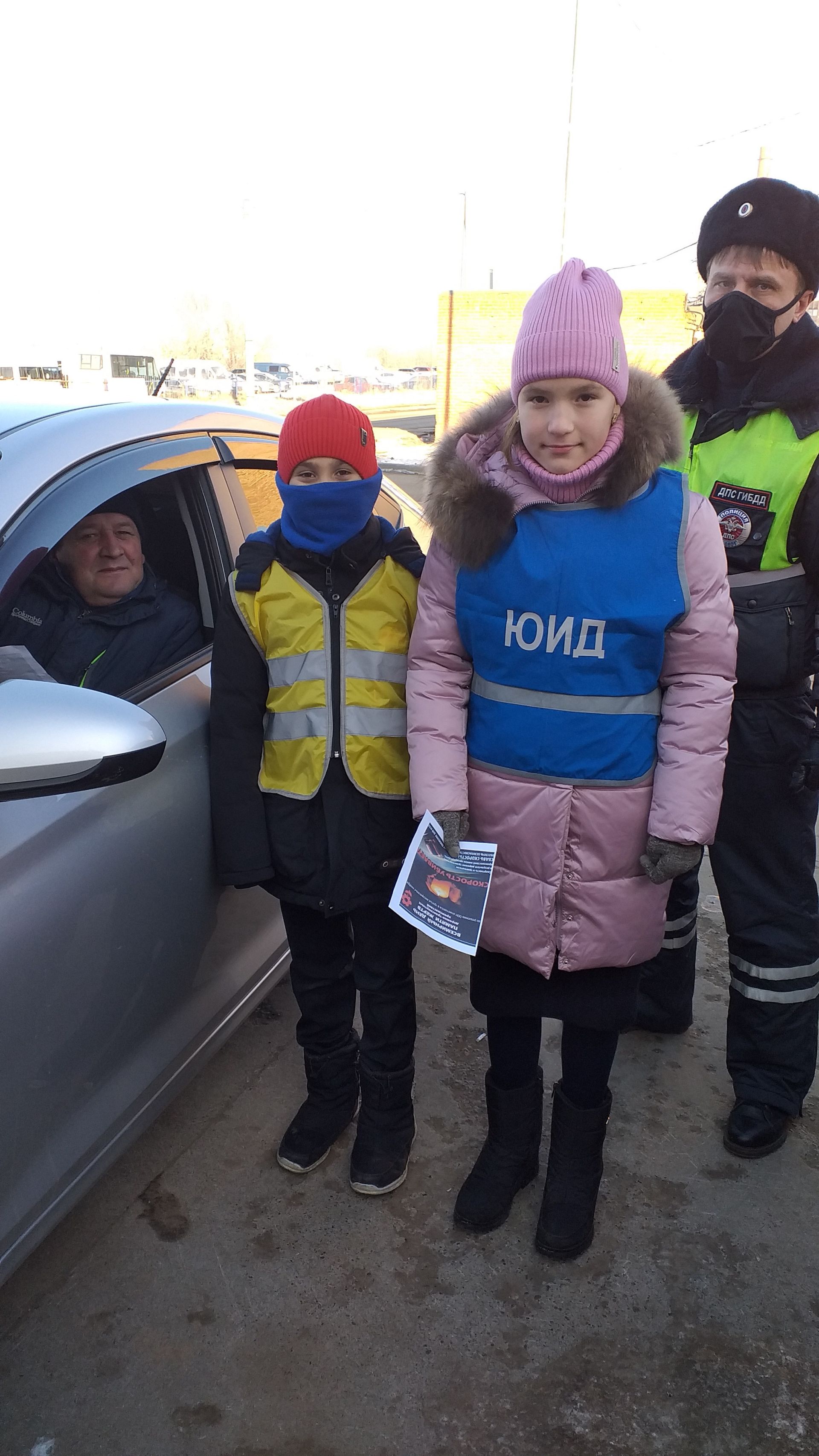 В Менделеевске прошла акция «День памяти жертв дорожно – транспортных происшествий»