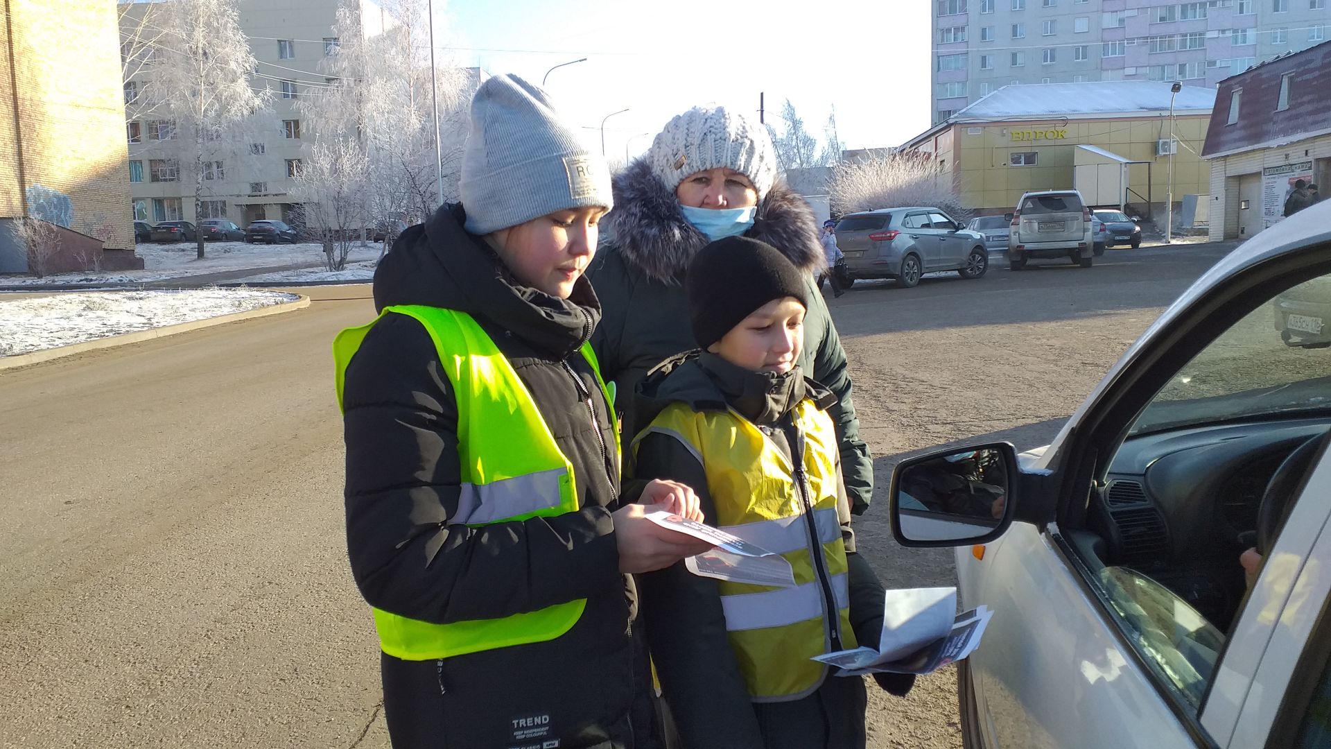 В Менделеевске прошла акция «День памяти жертв дорожно – транспортных происшествий»