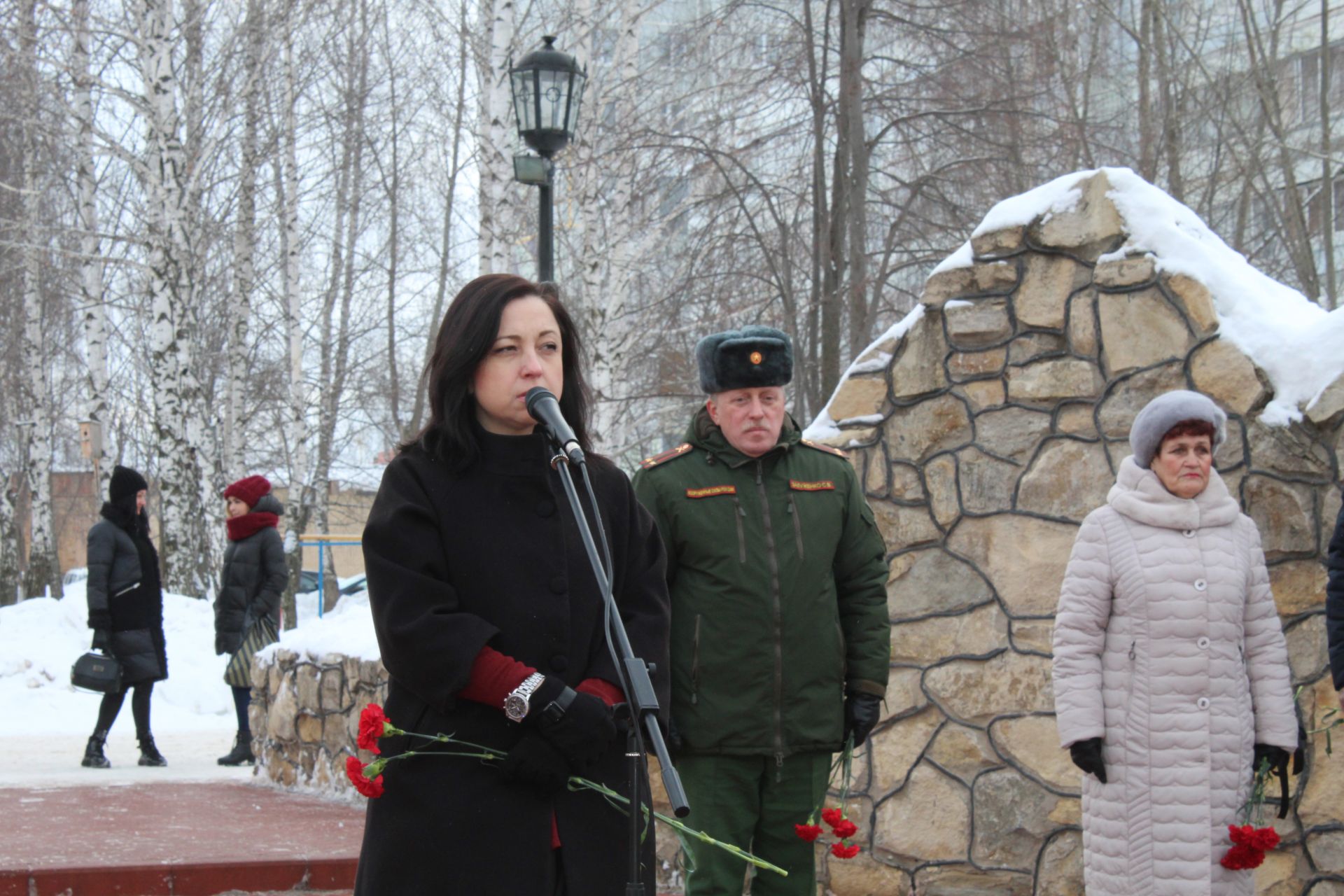 В Менделеевске состоялся митинг, посвящённый Дню вывода войск из Афганистана