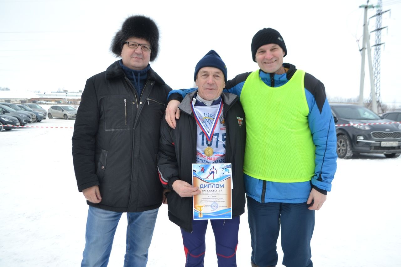 В Менделеевске прошли соревнования по лыжным гонкам среди работников «Аммоний» и «Менделеевсказот»