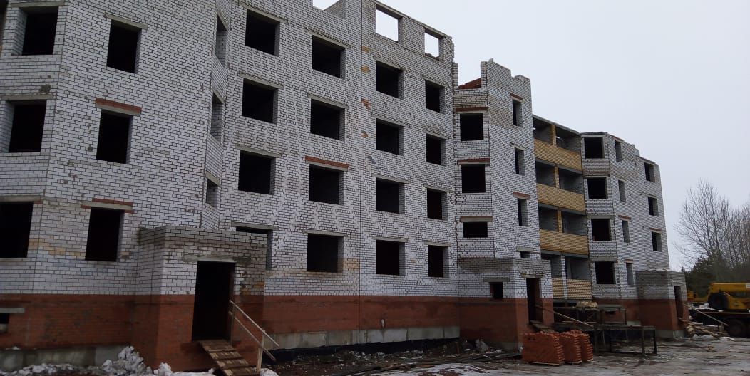 В Менделеевске продолжается строительство 60-ти квартирного дома