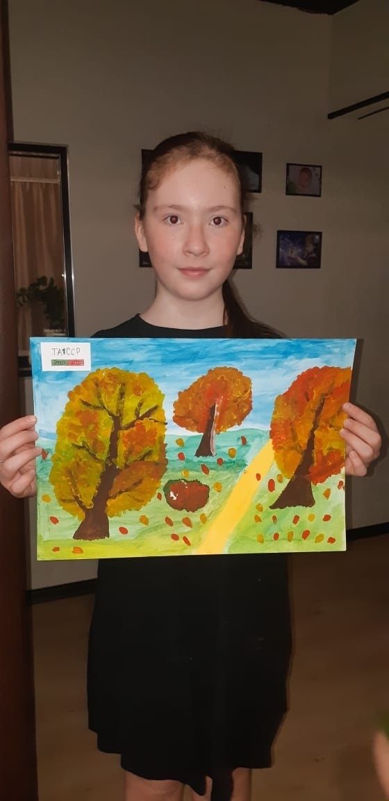 Юные сетяковцы рисуют Татарстан