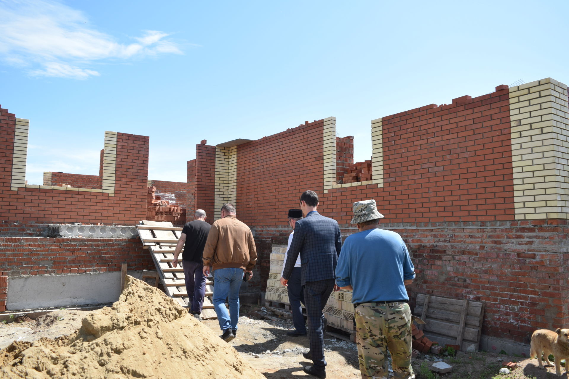 В Менделеевске строится мечеть «Хусаин»