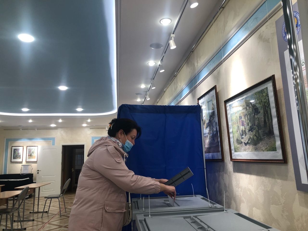 В Менделеевске заработали избирательные участки