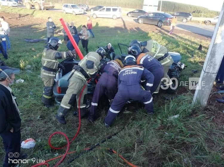 Жуткая авария в Татарстане: есть погибшие и пострадавшие
