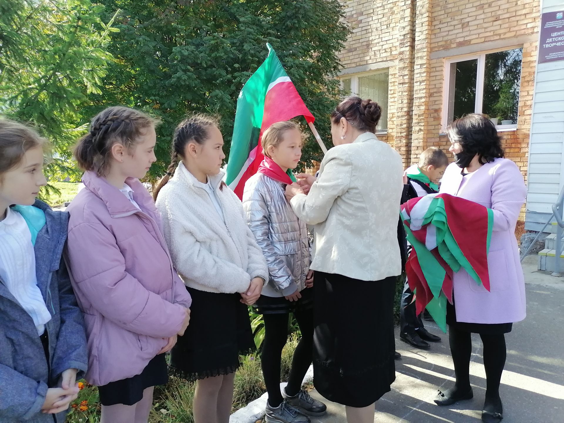 Учащихся Центра детского творчества Менделеевска посвятили в Союз Наследников Татарстана