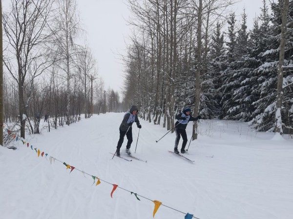В Менделеевске состоялось открытое Первенство по лыжным гонкам
