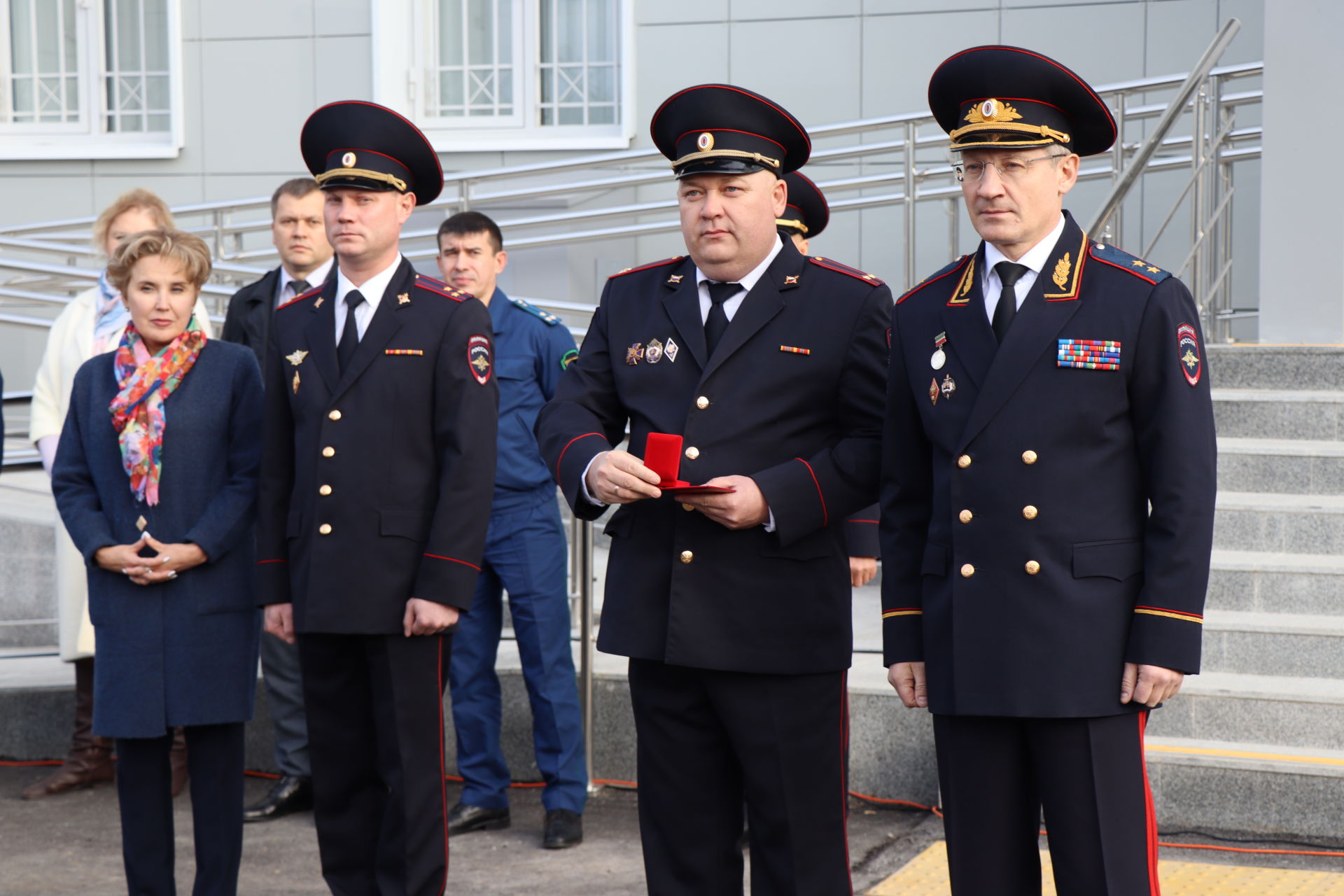 В Менделеевске открылось обновленное здание отдела полиции