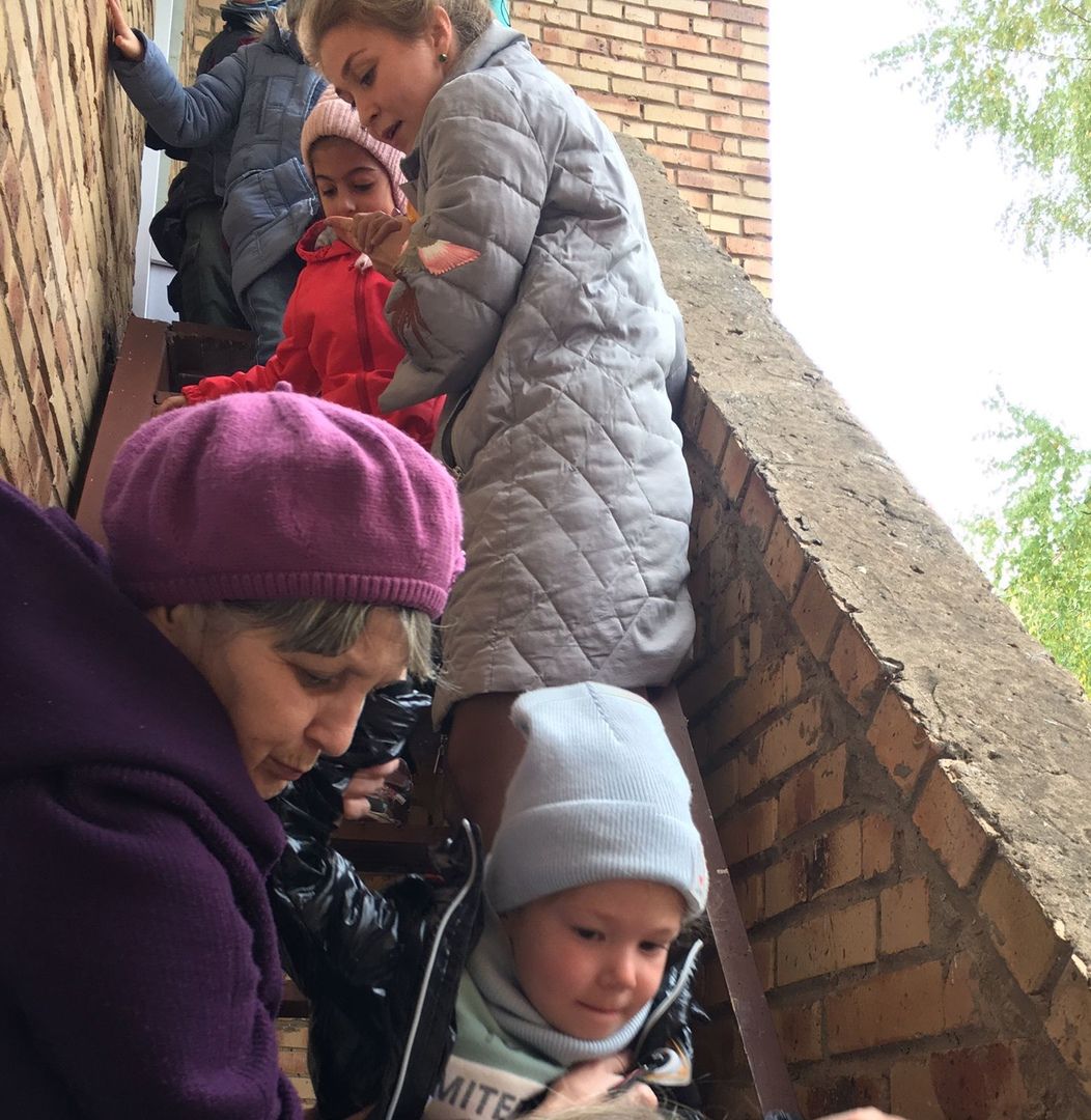 В детском саду «Крепыш» провели тренировочную эвакуацию