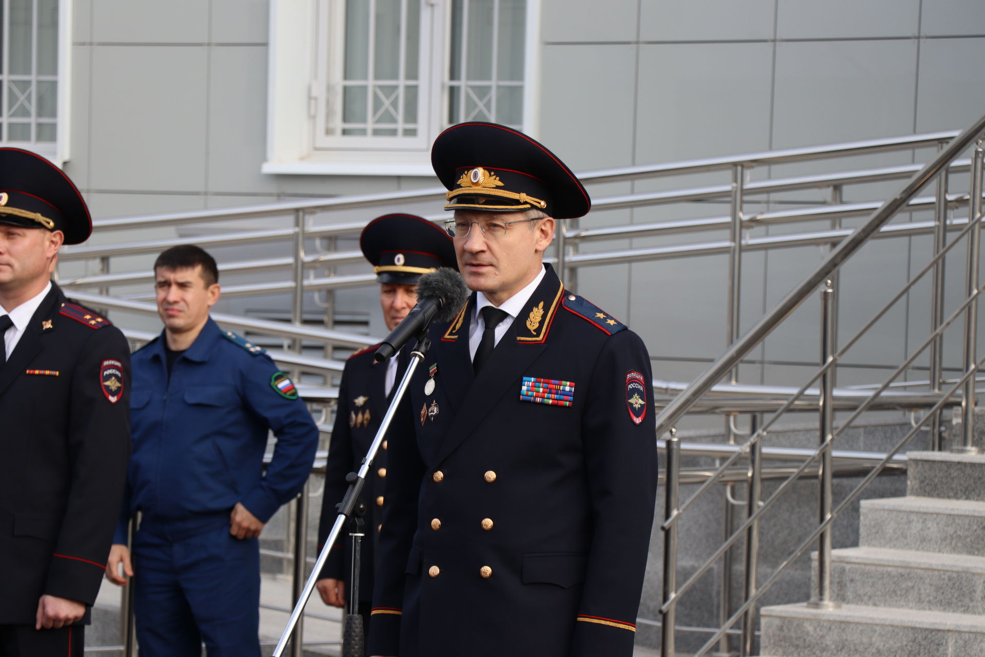 В Менделеевске открылось обновленное здание отдела полиции