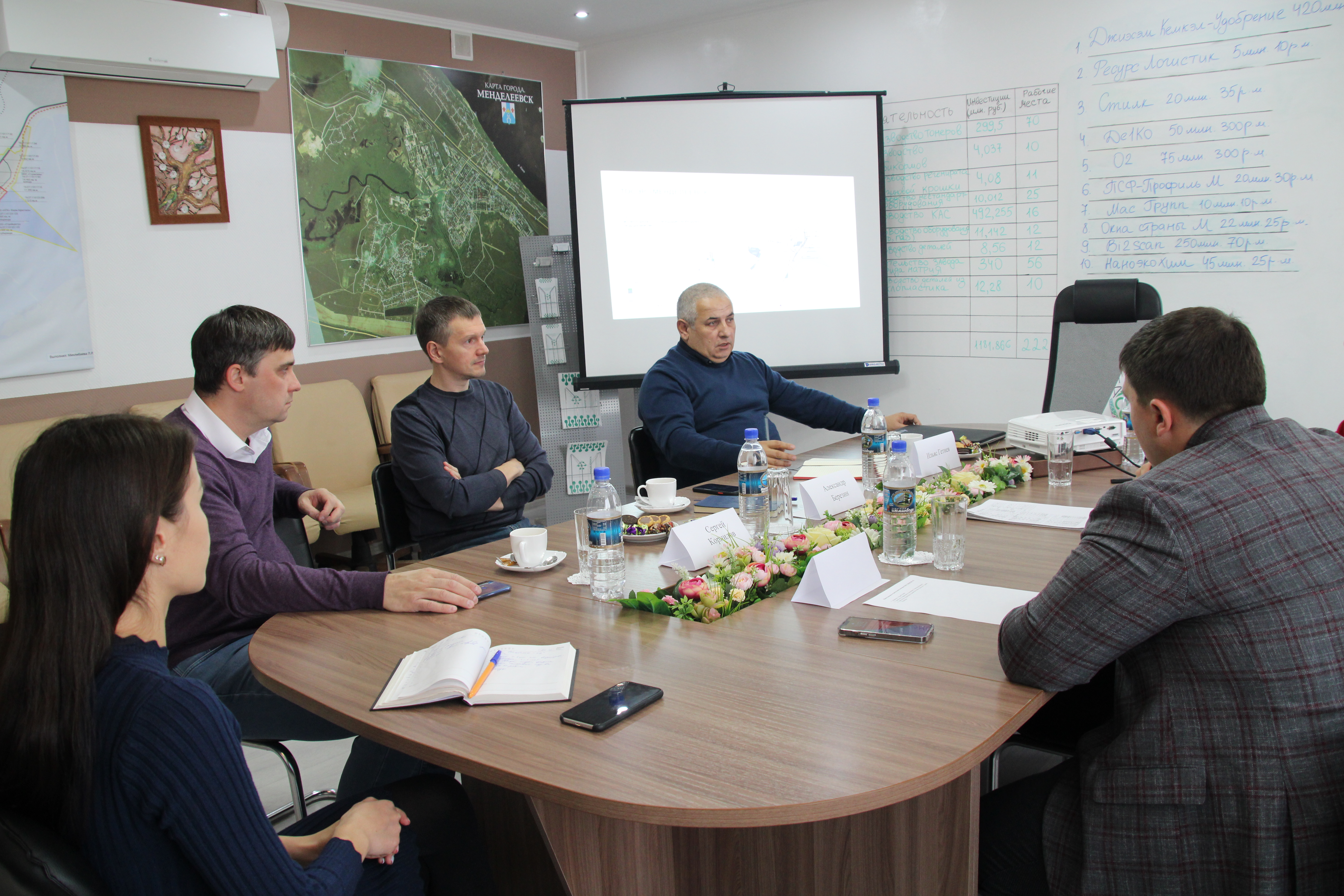 Радмир Беляев: Мы заинтересованы в развитии производств сельхозпродукции в Менделеевском районе