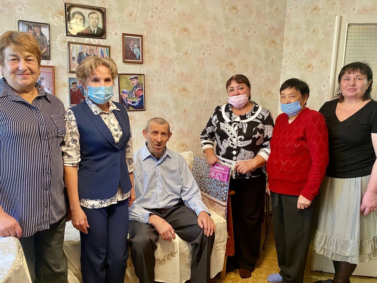 Ветеран Менделеевска Михаил Чаговский отметил свой 96-ой день рождения 